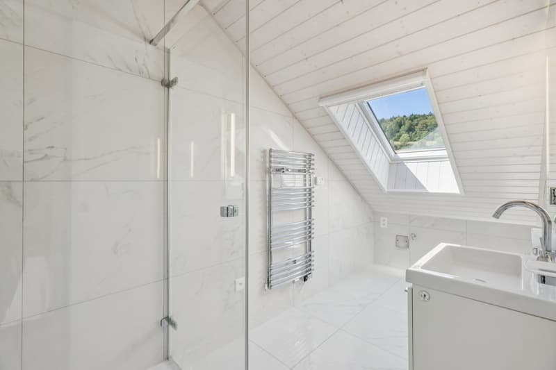 Élégant appartement avec mezzanine et panorama exceptionnel sur le lac (13)