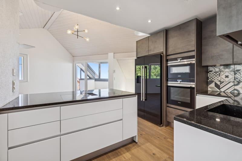 Élégant appartement avec mezzanine et panorama exceptionnel sur le lac (4)