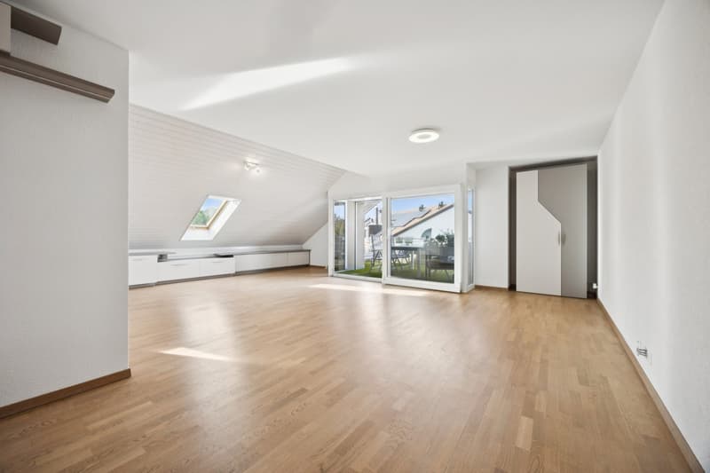 Spacieux duplex avec grande terrasse et beau dégagement sur le lac au (1)