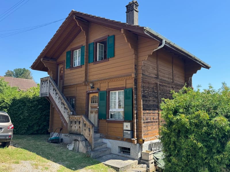 Joli chalet de 4-5 pièces avec vue sur le lac et les Dents-du-Midi (1)