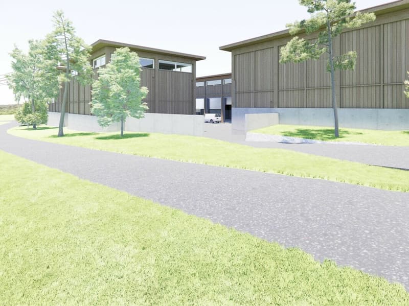 "AAREPARK ANNAMATT": Commercial building land 6,240 m2 in building rights - Reference project as inspiration! (5)