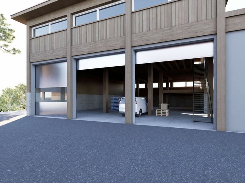 "AAREPARK ANNAMATT": Commercial building land 6,240 m2 in building rights - Reference project as inspiration! (4)