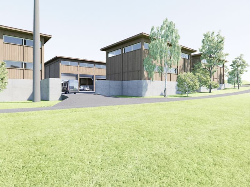 "AAREPARK ANNAMATT": Commercial building land 6,240 m2 in building rights - Reference project as inspiration! (3)