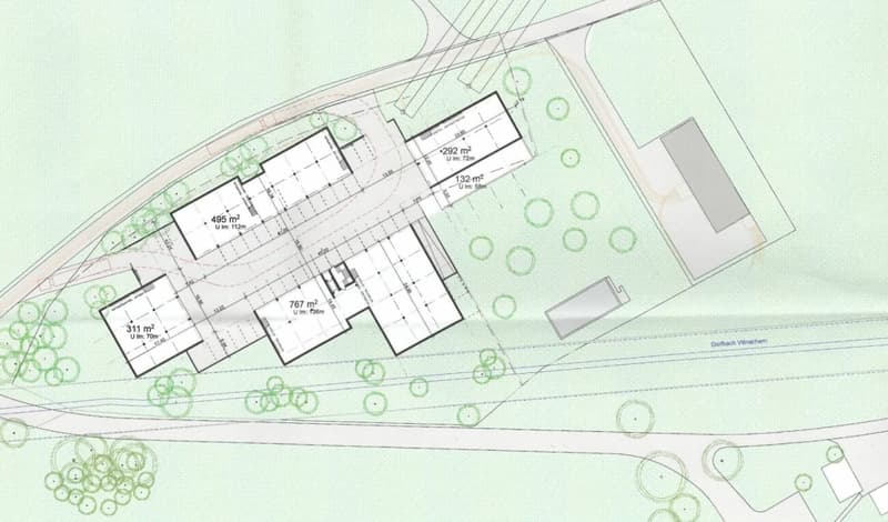 "AAREPARK ANNAMATT": Commercial building land 6,240 m2 in building rights - Reference project as inspiration! (7)