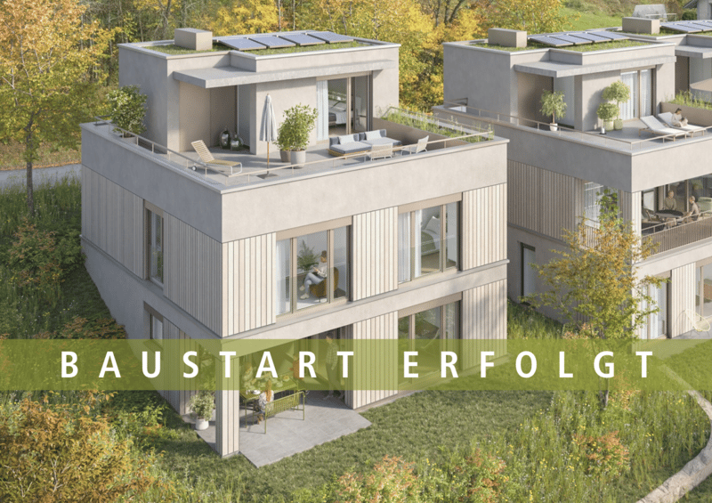 EINFAMILIENHAUS - UNTERDORF MÖNTHAL - Zeitgemässe Architektur mitten im Grünen (1)