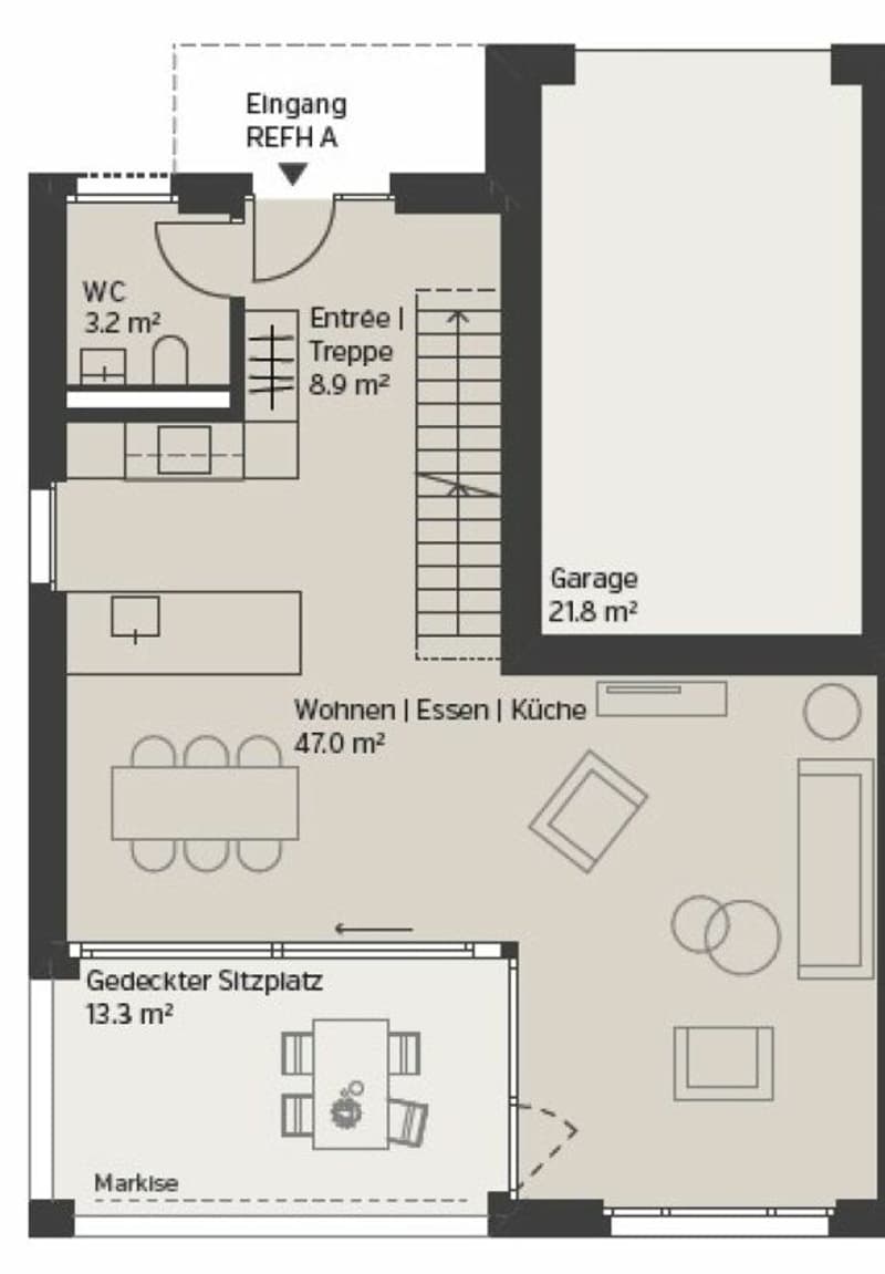 Maison à deux familles - UNTERDORF MÖNTHAL - Architecture contemporaine au milieu de la nature (4)