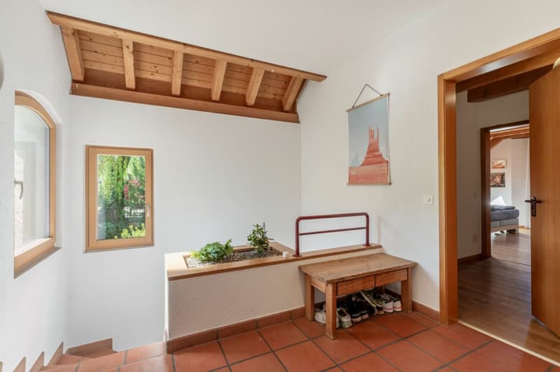 Spacious detached 6.5-room single-family house with plenty of space, peace, and privacy - panoramic view of the Mettau valley! (9)