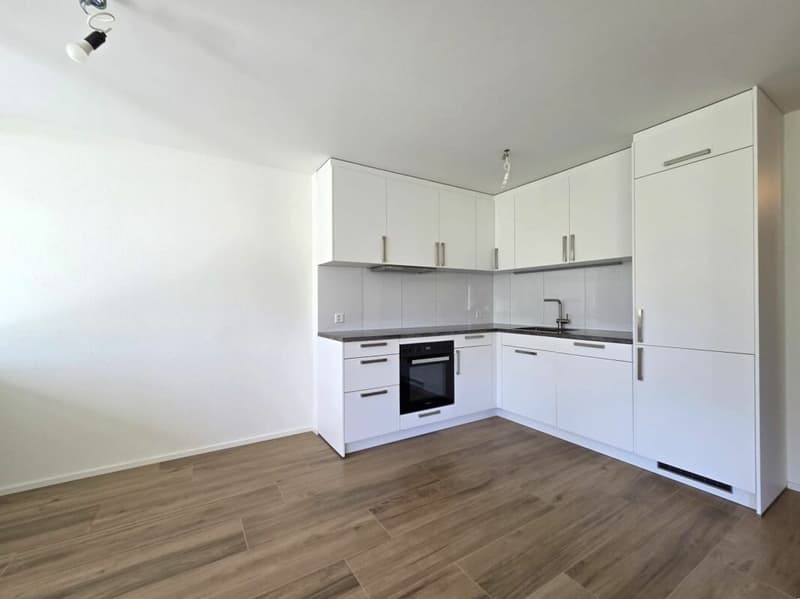 Appartement de 3,5 pièces au rez-de-chaussée situé dans un endroit calme avec un jardin charmant et une vue sur les environs verts (5)