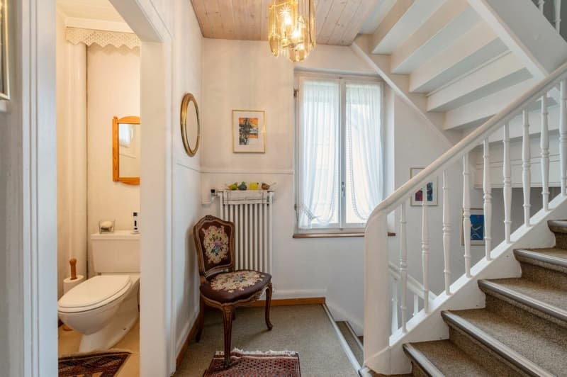 Very beautiful, central two-family house in a quiet, preferred residential area with separate garage plot (12)