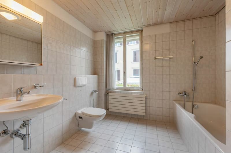 Very beautiful, central two-family house in a quiet, preferred residential area with separate garage plot (10)