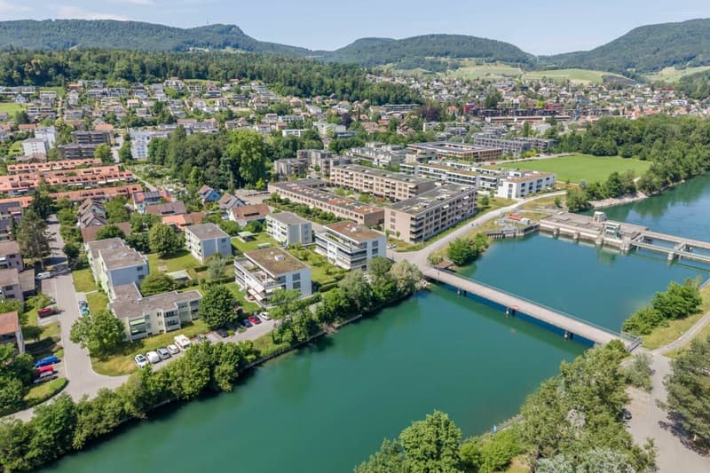 Spacious ground-floor apartment with large garden in the quiet and popular residential area "Scheibenschachen" directly on the Aare (3)