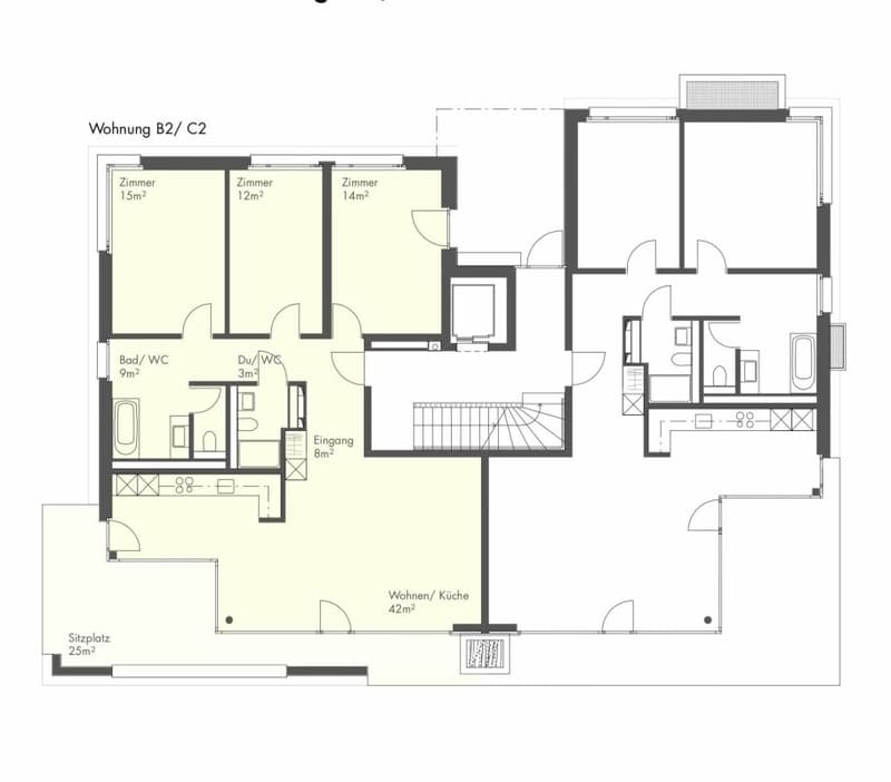 Moderne, lichtdurchflutete 4.5-Zimmer-Garten-Wohnung im beliebten Wohnquartier (11)