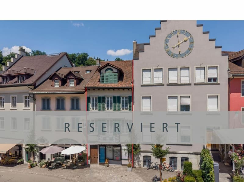 Historisches Altstadthaus mit grosszügigen Wohnflächen und Gewerbe/Verkaufsläche im Erdgeschoss (1)