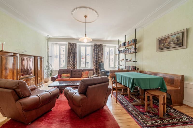 Casa storica del centro storico con ampi spazi abitativi e spazio commerciale/vendita al piano terra (16)