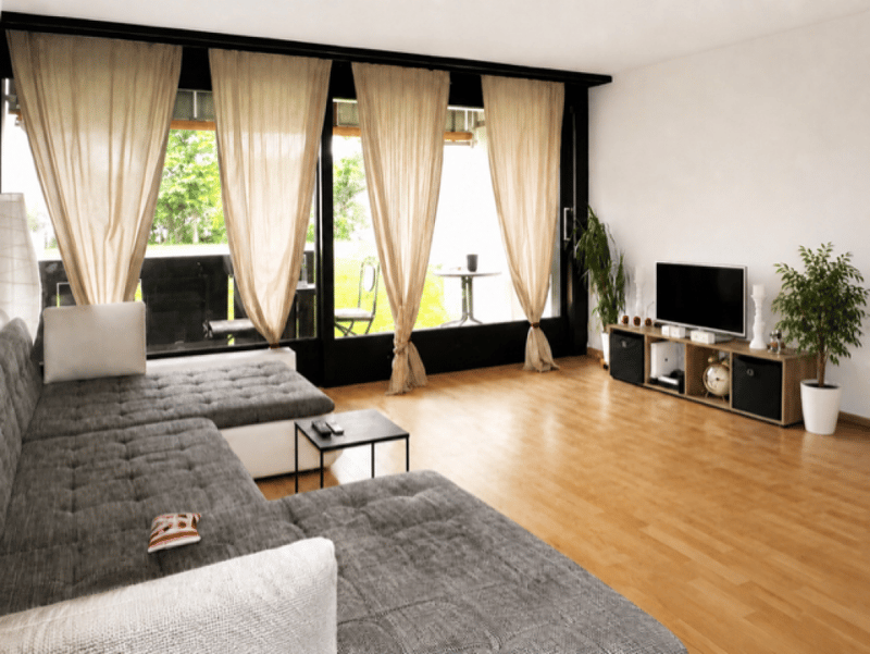 Bright, spacious 1.0-room garden apartment in a quiet residential area (2)