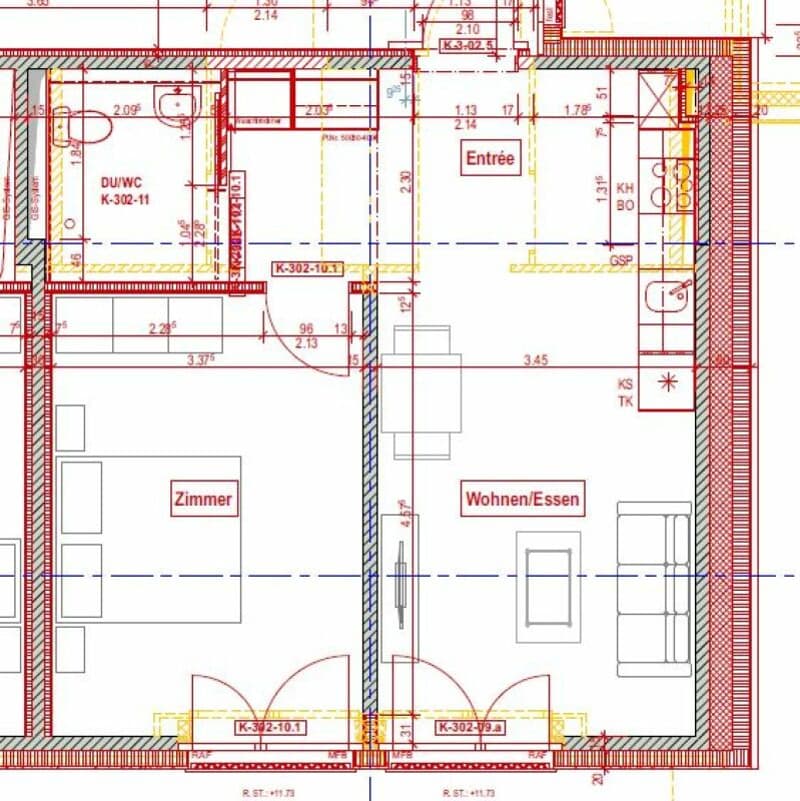 Alterswohnung: Hindernisfreie 2-Zimmer-Wohnung im 8. Stock beim Gesundheitszentrum Brugg (7)