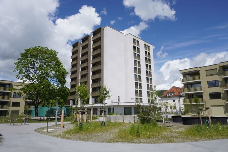 Alterswohnungen: Hindernisfreie 1-Zimmer-Wohnung beim Gesundheitszentrum Brugg (1)