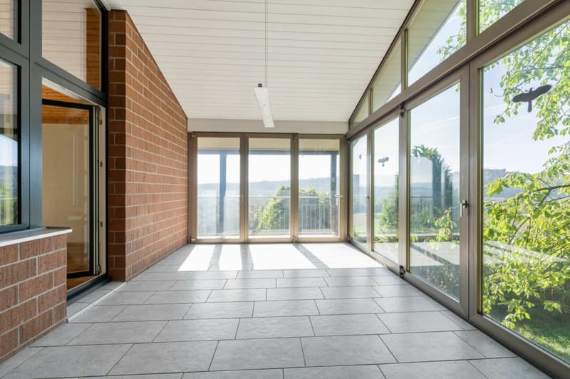 Umweltfreundliches Einfamilienhaus am Waldrand mit Solaranlage und Wärmepumpe (4)