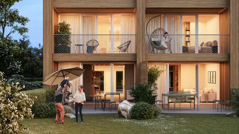 Progetto di costruzione nuova Casa Natura - case a schiera di 5,5 locali (2)