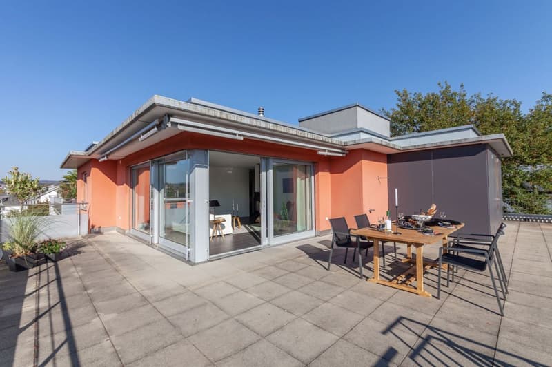 Senso di Penthouse: 140m2 Terrazza sopra i Tetti di Rheinfelden (2)