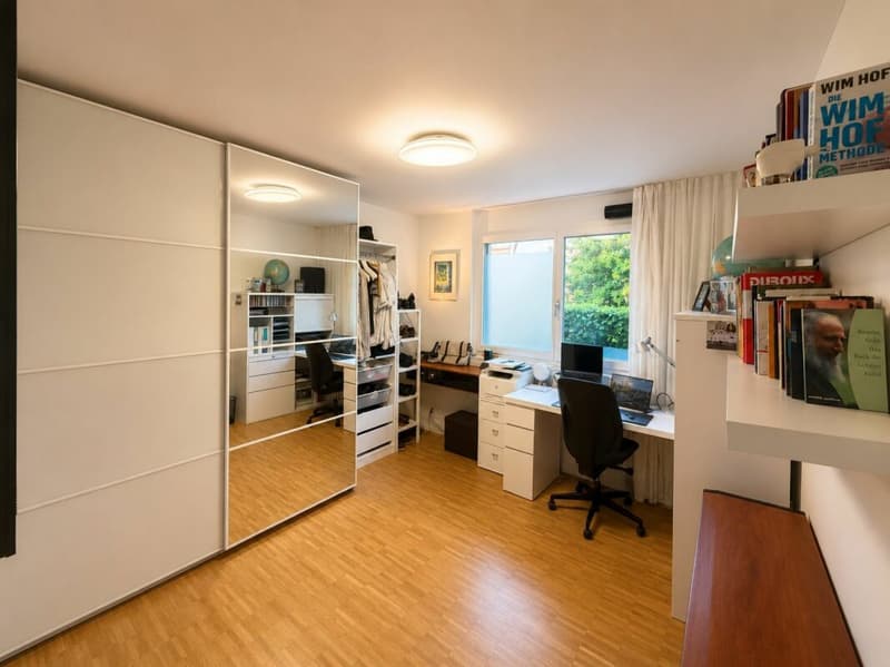 Appartement avec jardin et place assise (10)