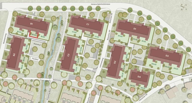 Last 4.5-room garden apartment in Lammet Frick (13)