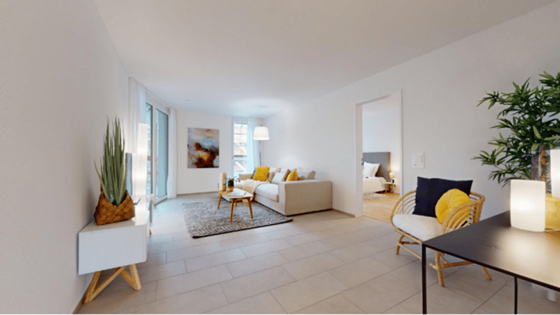 Erstbezug: Moderne 3.5 Zimmer Neubauwohnung mit Loggia (8)