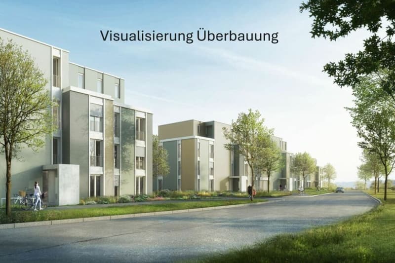 Parkplatz nahe dem Bahnhof Frick mit E-Ladestation (1)