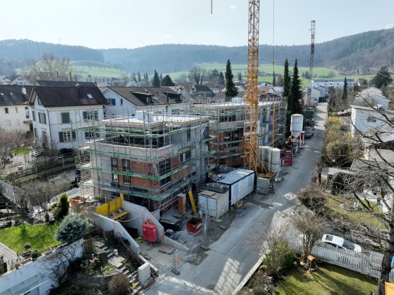 New construction project Birkenweg / Shell construction completed (2)