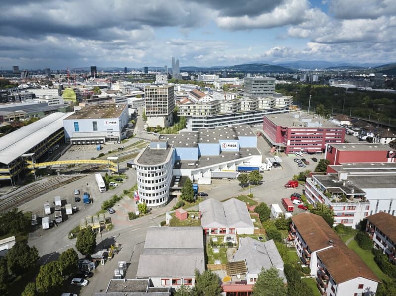 Arbeiten im Zentrum der Dreispitz-Entwicklung (1)
