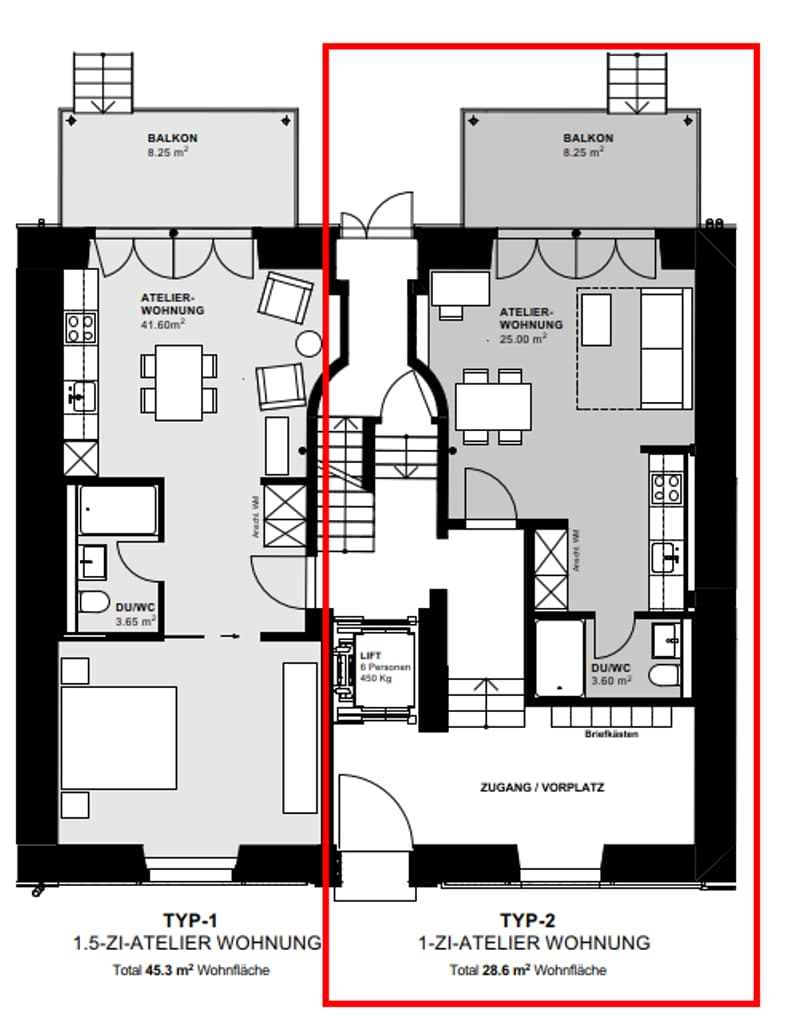 Sanierte 1-Zimmerwohnung mit Balkon (7)