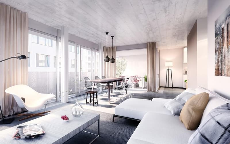 Modern maisonette apartment with large roof terrace (2)