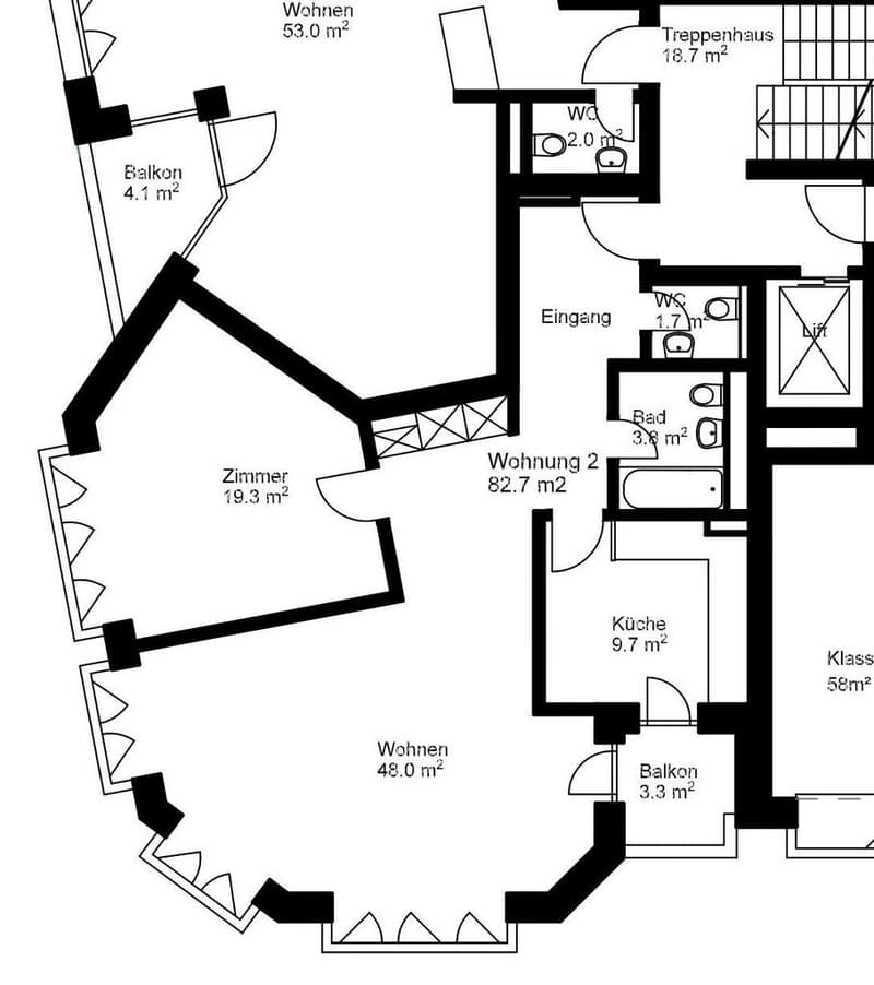 2.5 Zimmerwohnung in Zürich-City - BEFRISTET BIS 31.03.2027 (9)