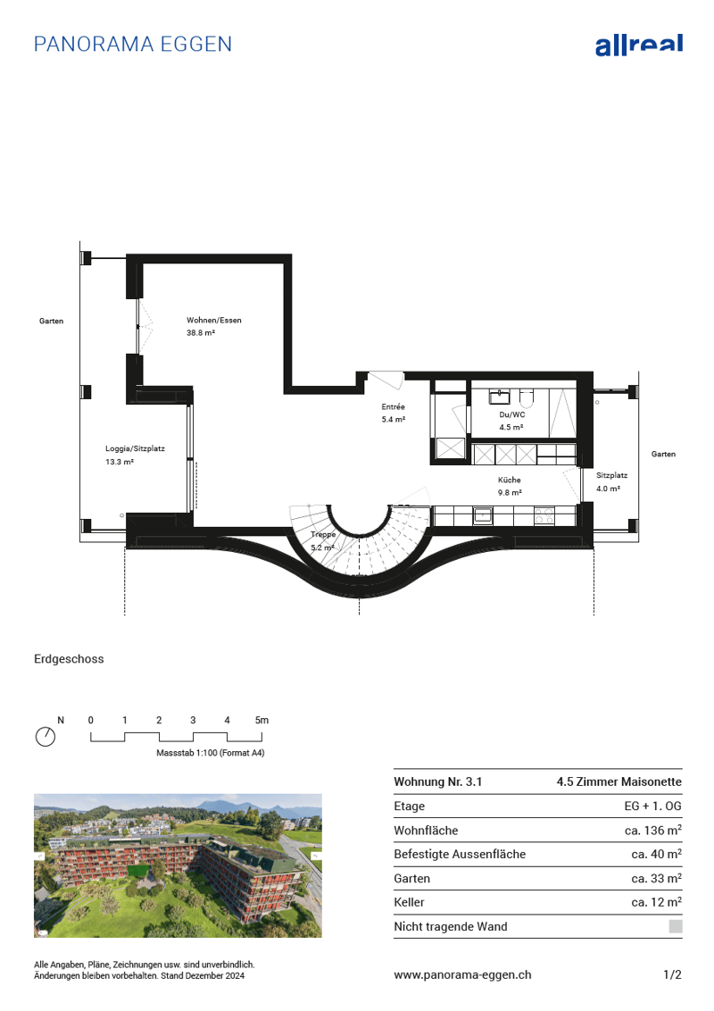 Grundriss - EG