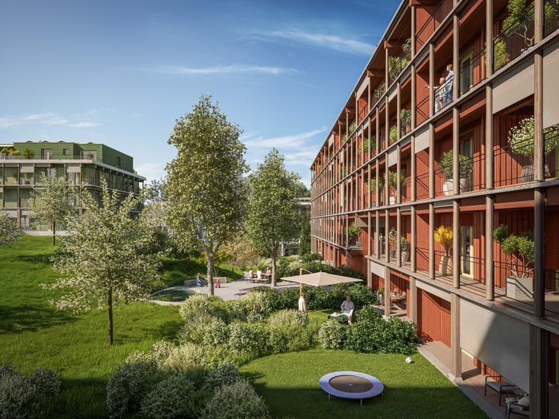 4.5-room garden apartment in a quiet location (1)
