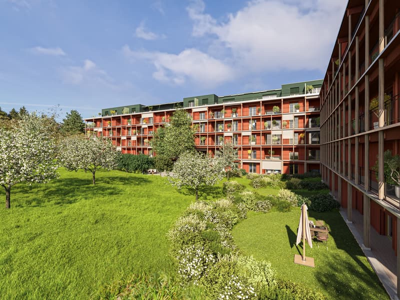 4 ½-Zimmer-Wohnung mit Blick ins Grüne (3)