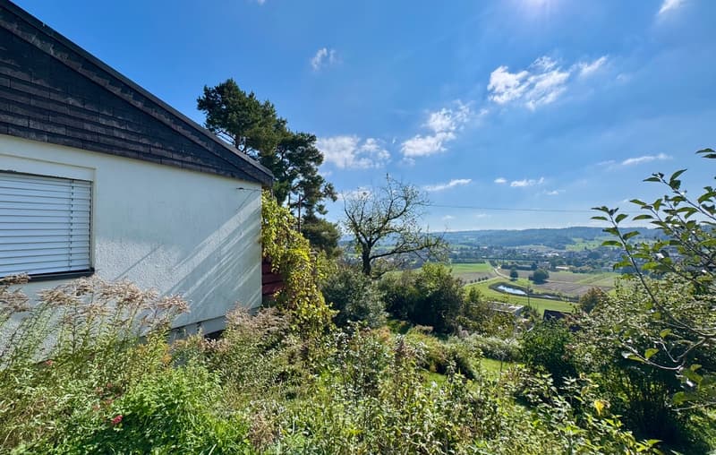 Terrain avec 1222 m2 constructible, maison unifamiliale avec vue panoramique (5)