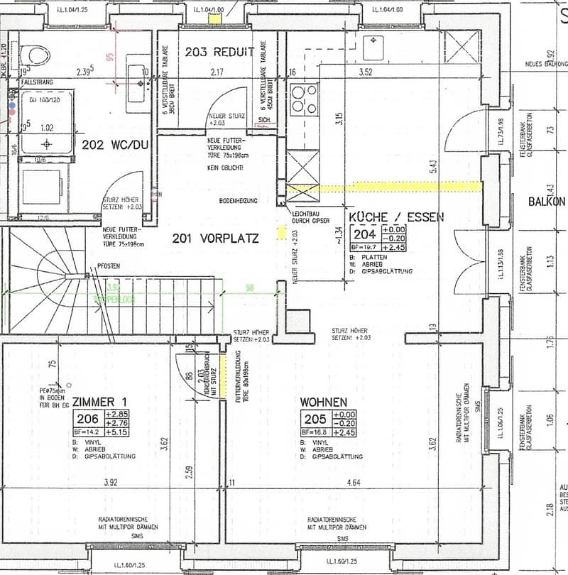 Appartement Maisonnette 5.5 Pièces avec Balcon/Terrasse - Première Occupation (6)