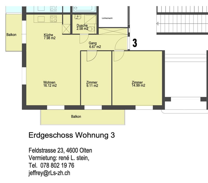 3,5 locali piano rialzato - zona residenziale urbana (10)