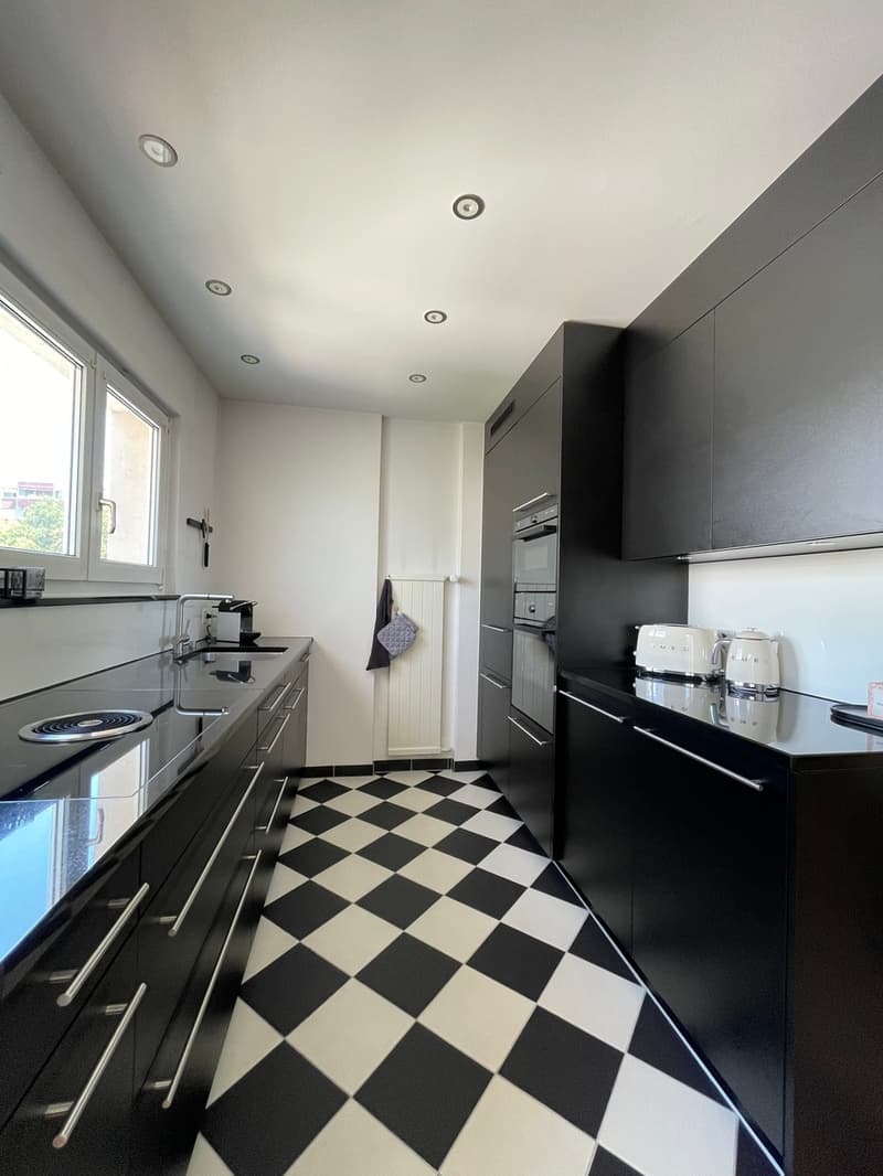 Modern 3.5 room attic apartment, 2 balconies, lift (6)