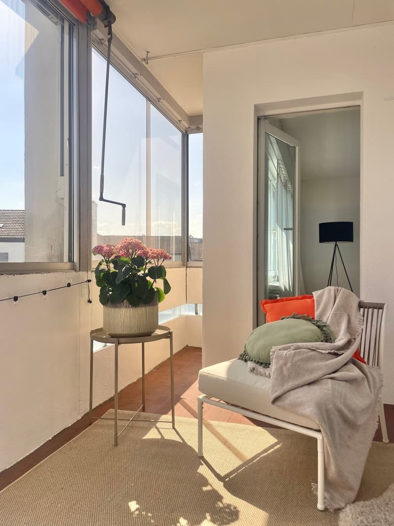 3.5 room attic apartment, 2 balconies, lift - top location (9)