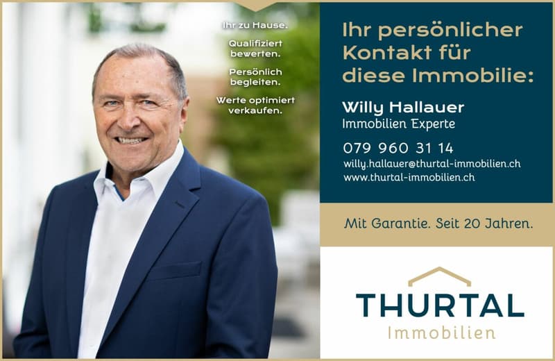 Grosses Grundstück, praktische Raumaufteilung und schön eingebettet ins Wohnquartier (7)