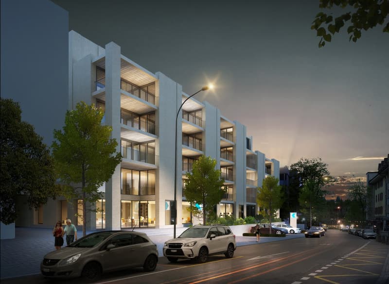 4.5-Zimmer-Attikawohnung im Neubauprojekt der AKB Wohlen (1)