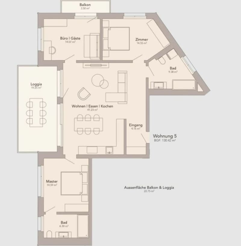 4.5-Room Apartment 2nd Floor Second Home (6)