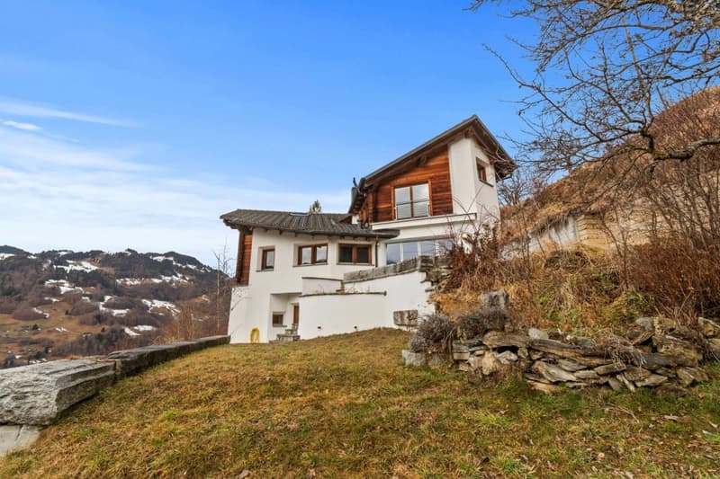 Exklusives Einfamilienhaus mit Nachbarsparzelle und Stall (1)
