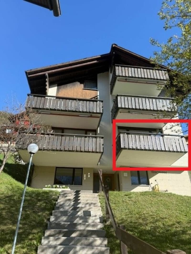 Sunny 2.5-room apartment, Hauptstrasse 30, Davos Wiesen (1)
