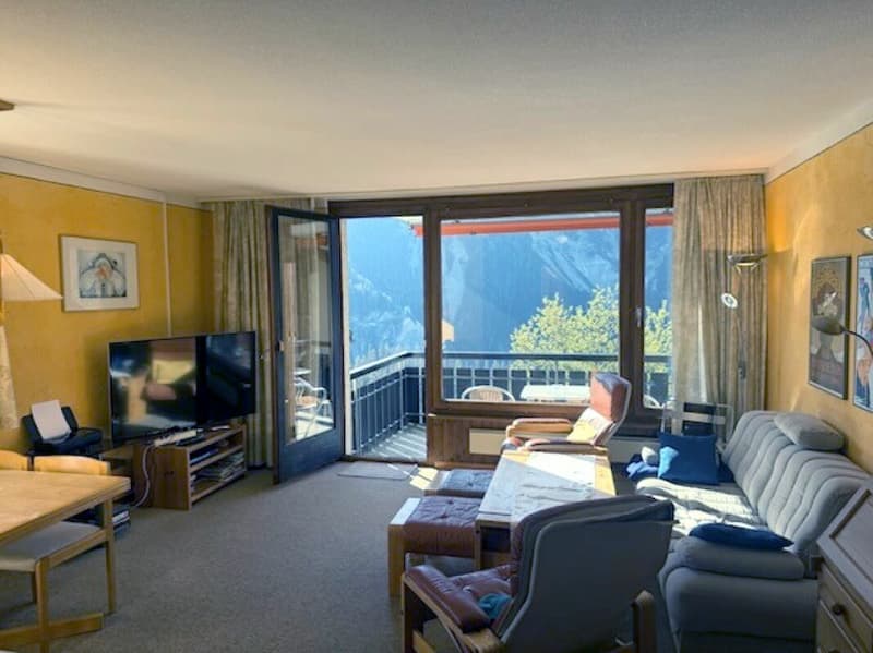Sunny 2.5-room apartment, Hauptstrasse 30, Davos Wiesen (7)