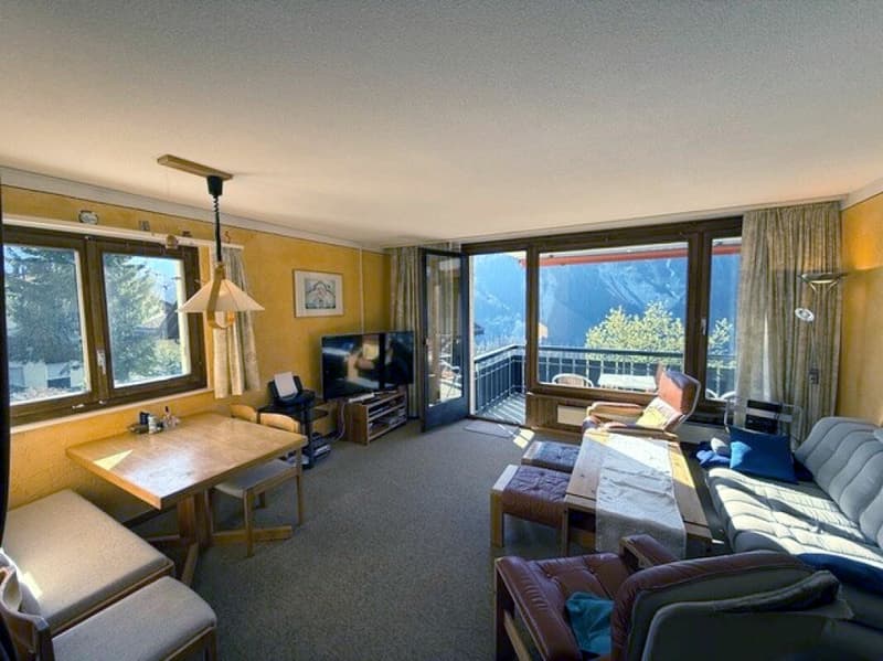 Sunny 2.5-room apartment, Hauptstrasse 30, Davos Wiesen (6)