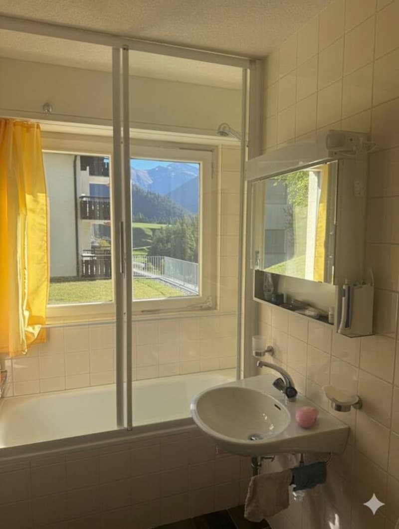 Sonnige 2.5-Zimmerwohnung, Hauptstrasse 30, Davos Wiesen (8)