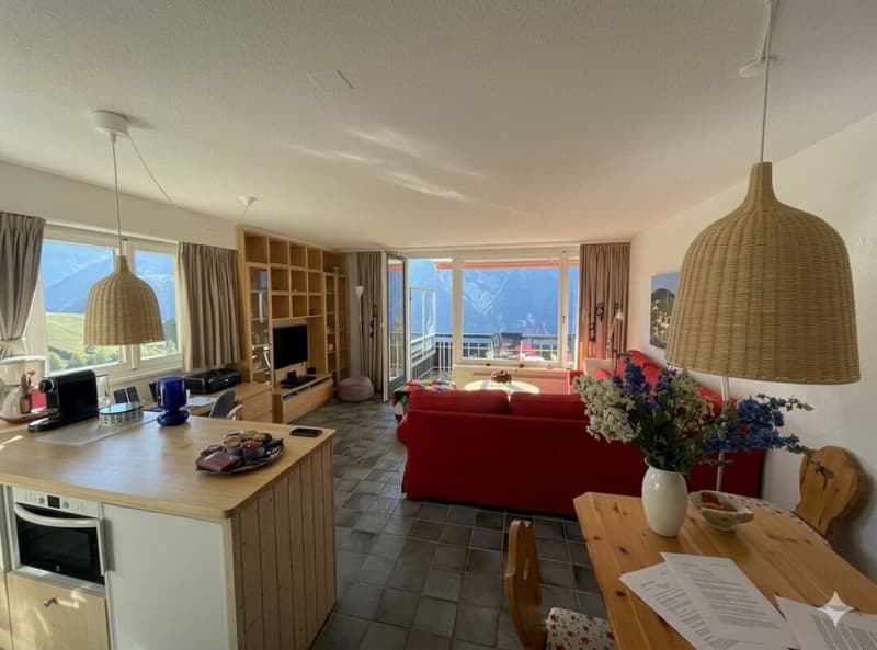 Sonnige 2.5-Zimmerwohnung, Hauptstrasse 30, Davos Wiesen (5)